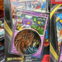 New In Box Pokemon TCG Lucario ex Battle Deck w/ 2 Mega Evolution Promo Blisters - Image 4