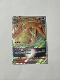 Pokemon TCG Charizard VSTAR Crown Zenith 019/159 Holo Ultra Rare NM - Image 1