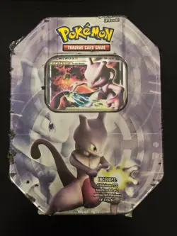 Pokemon Diamond and Pearl Mewtwo LXV Tin 2008 FACTORY SEALED - Image 1
