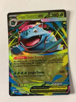 Mega Venusaur ex 003/132 - Mega Evolution Double Rare - Pokemon TCG (NM) - Image 1