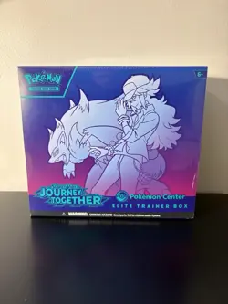 Pokemon Journey Together Elite Trainer Box Pokemon Center Exclusive - SEALED - Image 1