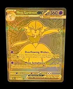 Pokemon Mega Gardevoir Ex 187/132 Gold/Mega Evolution(Read Description)🔥🔥 - Image 1