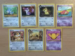 Pokemon Karten Sammlung | Pokemon Karten ~ Team Rocket Set - Vintage Very Good - Image 4