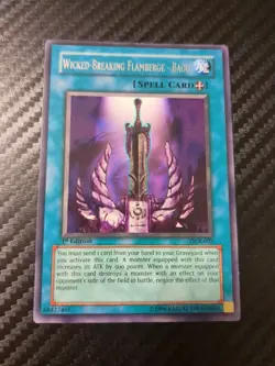 Wicked-Breaking Flamberge - Baou DCR-035 Dark Crisis 1st Edition - Image 1