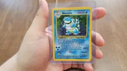 Pokemon Blastoise Base Set Holo Card 002/102 LP+ Condition Free Shipping - Image 1