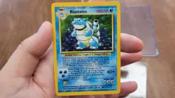 Pokemon Blastoise Base Set Holo Card 002/102 LP+ Condition Free Shipping - Image 2