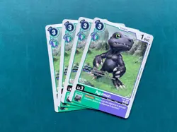 Agumon EX8-038 Playset Chain of Liberation Digimon Card Game x4 - Image 1