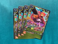 Chaperomon EX7-027 Playset Digimon Liberator Card Game x4 - Image 1