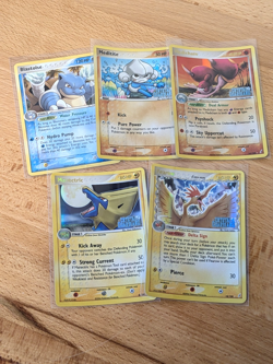 2006 EX Crystal Guardians Stamped Rev. Holos Mixed Lot (5-Cards, 1 Nonholo)LP-NM - Image 2