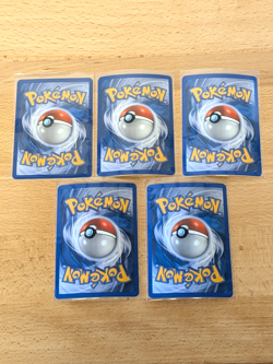 2006 EX Crystal Guardians Stamped Rev. Holos Mixed Lot (5-Cards, 1 Nonholo)LP-NM - Image 4
