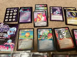 My Little Pony MLP CCG High Magic Lot 11 SR, 48 Rares, tokens, fixed cards+++ - Image 2