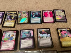 My Little Pony MLP CCG High Magic Lot 11 SR, 48 Rares, tokens, fixed cards+++ - Image 3