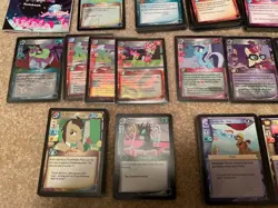 My Little Pony MLP CCG High Magic Lot 11 SR, 48 Rares, tokens, fixed cards+++ - Image 4