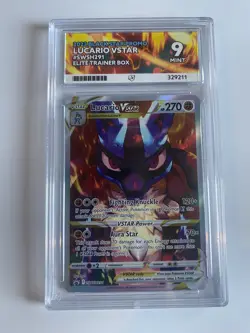 Pokemon TCG Lucario VSTAR SWSH291 Holo Promo Card Mint Ace 9 - Image 1