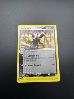 Umbreon 24/100 EX Sandstorm Non Holo Pokemon Card Vintage NM - Image 1