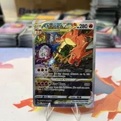 Pokemon TCG Charizard VSTAR SWSH262 Holo Black Star Promo Card NM/M - Image 1