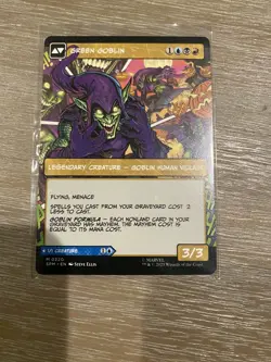?? MTG: Norman Osborn Green Goblin #220 Marvel's Spider-Man Borderless - Image 2