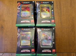 COMMANDER MASTERS DECK Set of 4 MtG 2023 - Image 1