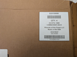 COMMANDER MASTERS DECK Set of 4 MtG 2023 - Image 2