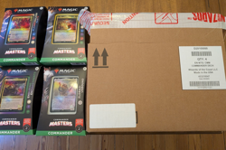 COMMANDER MASTERS DECK Set of 4 MtG 2023 - Image 3