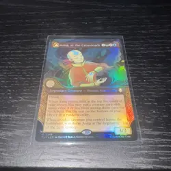 Aang, at the Crossroads (Showcase) Avatar: The Last Airbender Foil - Image 1