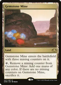 [MTG] Gemstone Mine (Foil) (247) (DMR) NM - Image 1
