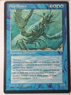 Deep Spawn - Fallen Empires- Magic the Gathering MTG Nice! - Image 1