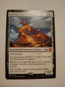Heliod Sun Crowned Theros Beyond Death Series 018/254 Near Mint Condition - Image 1