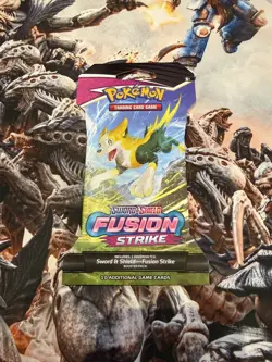 Pokemon TCG Fusion Strike Sleeved Booster Pack - Image 1