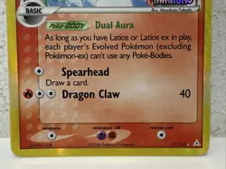 Pokemon TCG Latias (Delta Species) 11/110 Holo Rare EX Holon Phantoms - Image 3