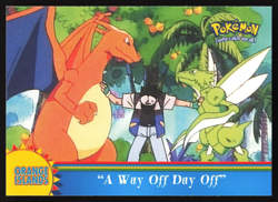 A Way Off Day Off - OR15 - Pokemon Topps Series 3 - Orange Islands - Charizard - Image 1