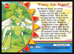 Tracey Gets Bugged - OR14 - Pokemon Topps Series 3 - Orange Islands - Image 2