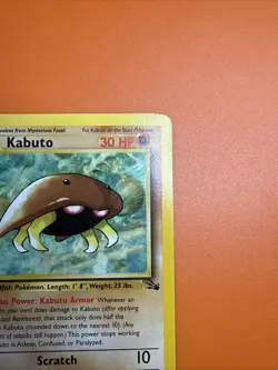 Pokemon TCG Kabuto 50/62 Fossil Regular 1st Edition LP Free Shipping! - Image 5