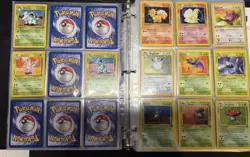 1999 Pokemon Base jungle fossil set 151/151 Complete Binder Set with trainers - Image 5