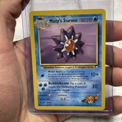 2000 POKEMON GYM HEROES MISTY'S STARMIE 56/132 (UNCOMMON) NM/MT VINTAGE POKEMON - Image 1