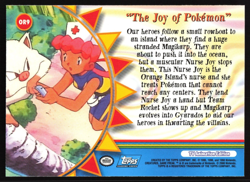 The Joy of Pokemon - OR9 - Pokemon Topps Series 3 - Orange Islands - Image 2