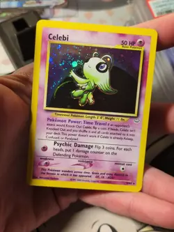 Pokemon Celebi Holo NM+ 03/64 Neo Revelation Near Mint 2001 WOTC - Image 2