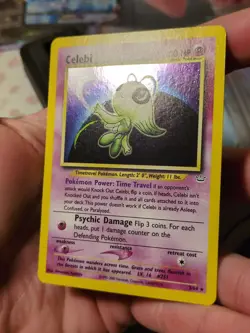 Pokemon Celebi Holo NM+ 03/64 Neo Revelation Near Mint 2001 WOTC - Image 3