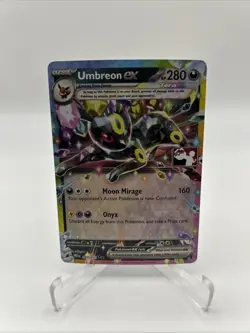 060/131 Umbreon ex Pokemon TCG Prize Pack Series 7 Play Stamped Prismatic - Image 1