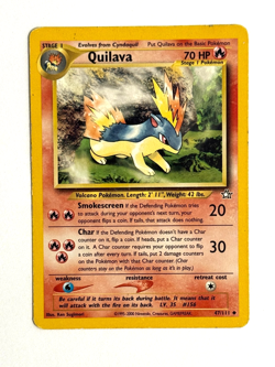 Pokemon TCG Quilava 47/111 Neo Genesis Regular - Image 1