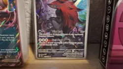 2025 POKEMON English WHITE FLARE 143/086 ZOROARK ILLUSTRATION RARE + BONUSES - Image 2