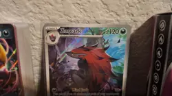 2025 POKEMON English WHITE FLARE 143/086 ZOROARK ILLUSTRATION RARE + BONUSES - Image 3
