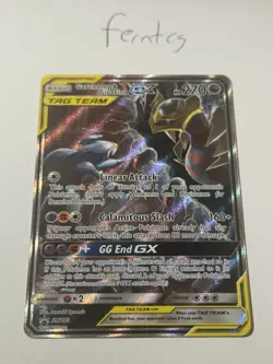 Pokemon Garchomp and Giratina GX SM193 Promo NM Ships Same Day - Image 1