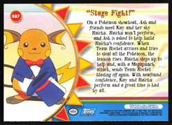 Stage Fight! - OR7 - Pokemon Topps Series 3 - Orange Islands - Image 2
