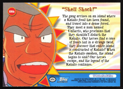 Shell Shock! - OR6 - Pokemon Topps Series 3 - Orange Islands - Image 2