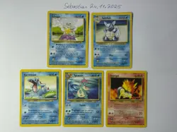 Pokemon Karten Sammlung - Vintage Karten ~ Base Set / Basis-Set + Neo Genesis - Image 4