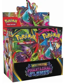 Pokemon TCG: Mega Evolution - Phantasmal Flames Booster Display Box (36 Packs) - Image 1