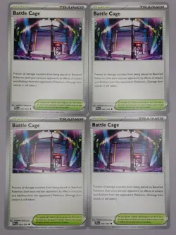 Battle Cage Playset x4 085/094 - Phantasmal Flames PFL - NM - Image 1
