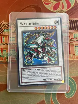 Yugioh Watthydra STOR-EN044 Super Rare 1st Edition - Image 1