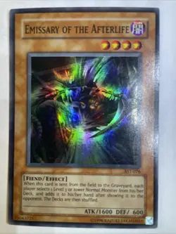 Yu-Gi-Oh TCG Ancient Sanctuary #AST-076 Emissary of the Afterlife Super Rare - Image 1
